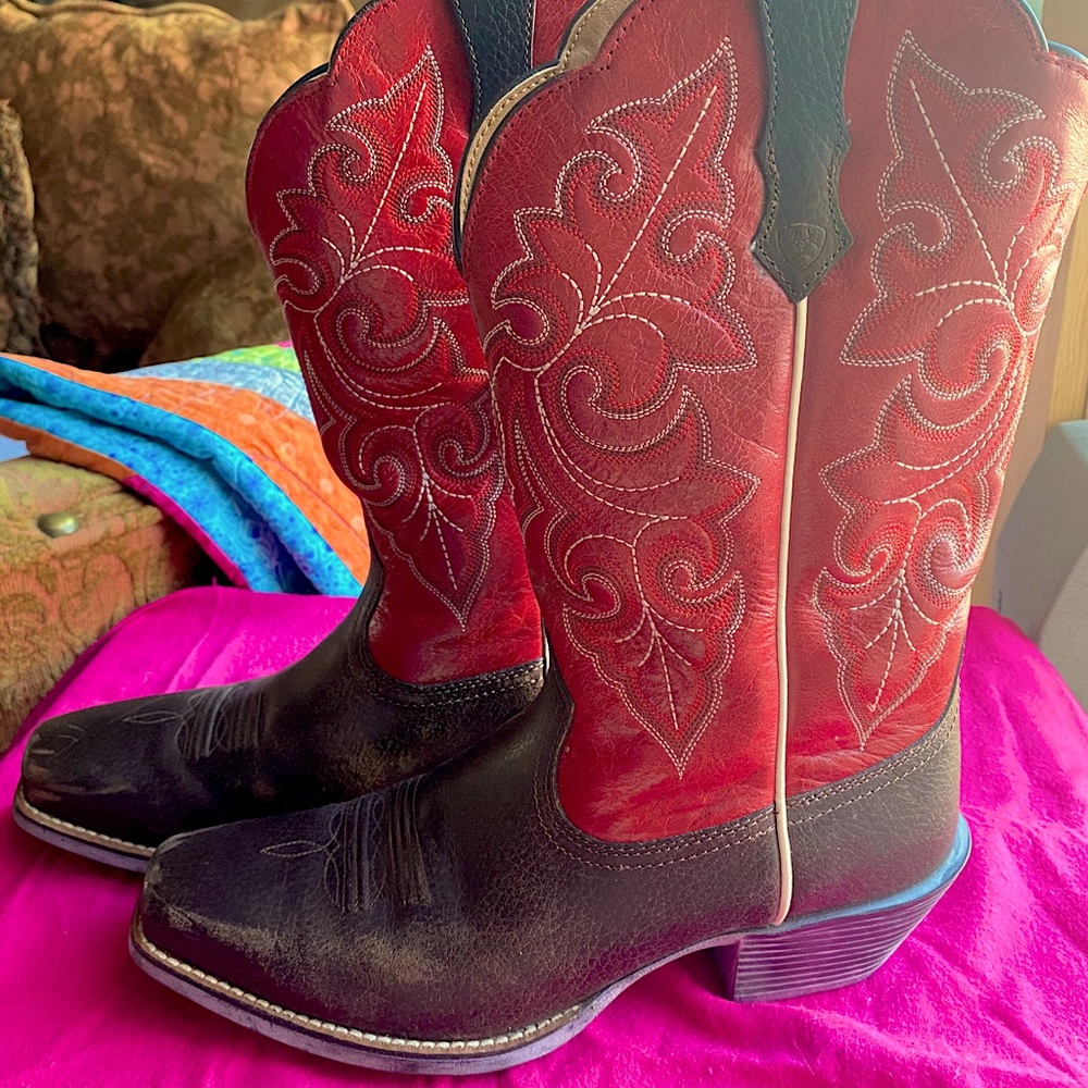 Ariat Roundup Square Western Boots